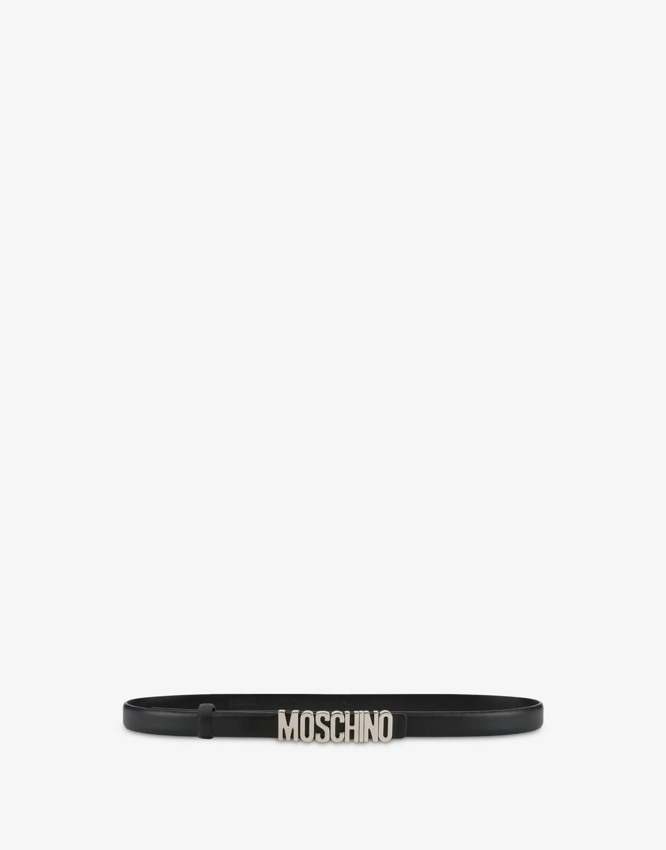 Belt with mini Lettering logo