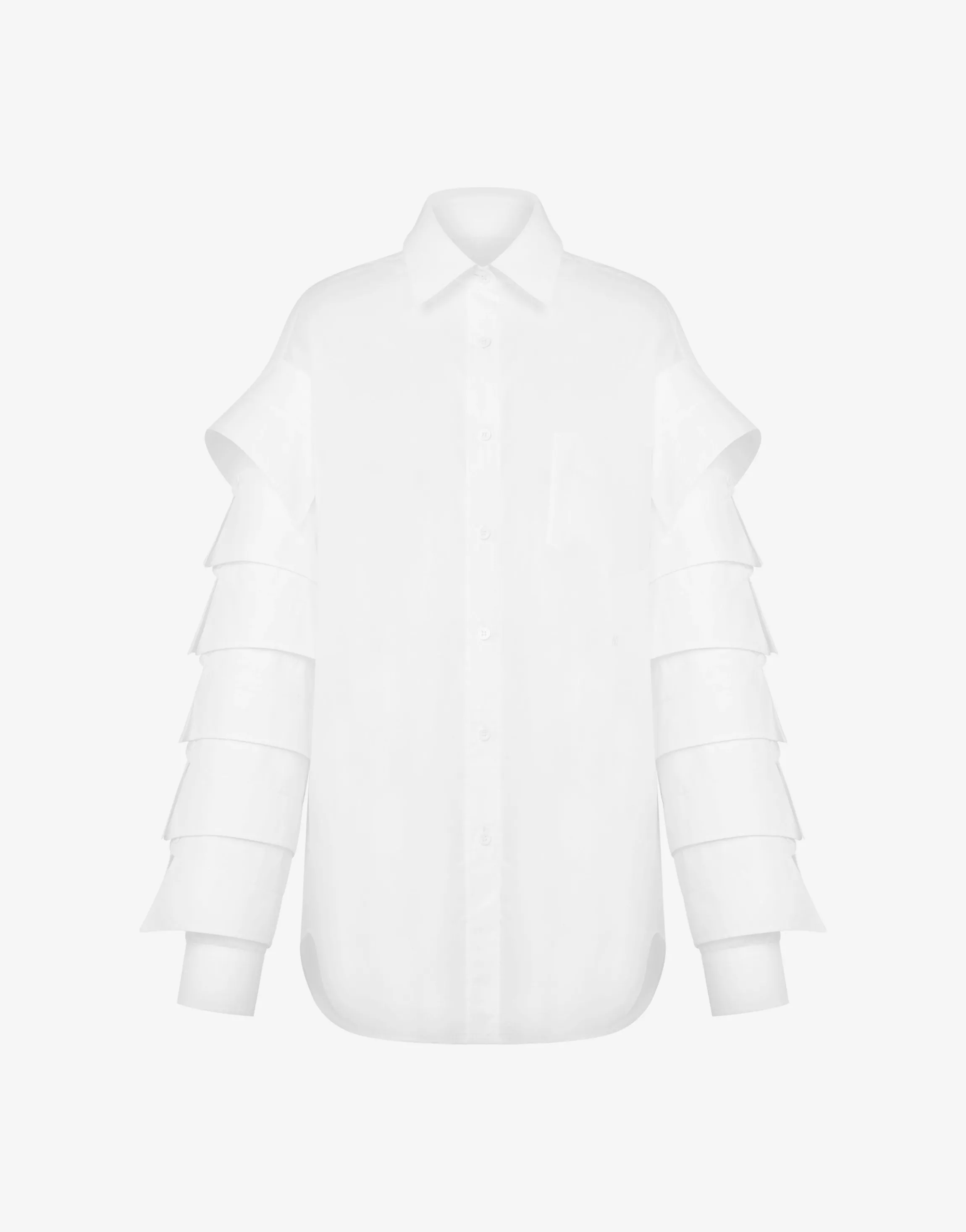 Cotton Muslin Shirt Multi Collars