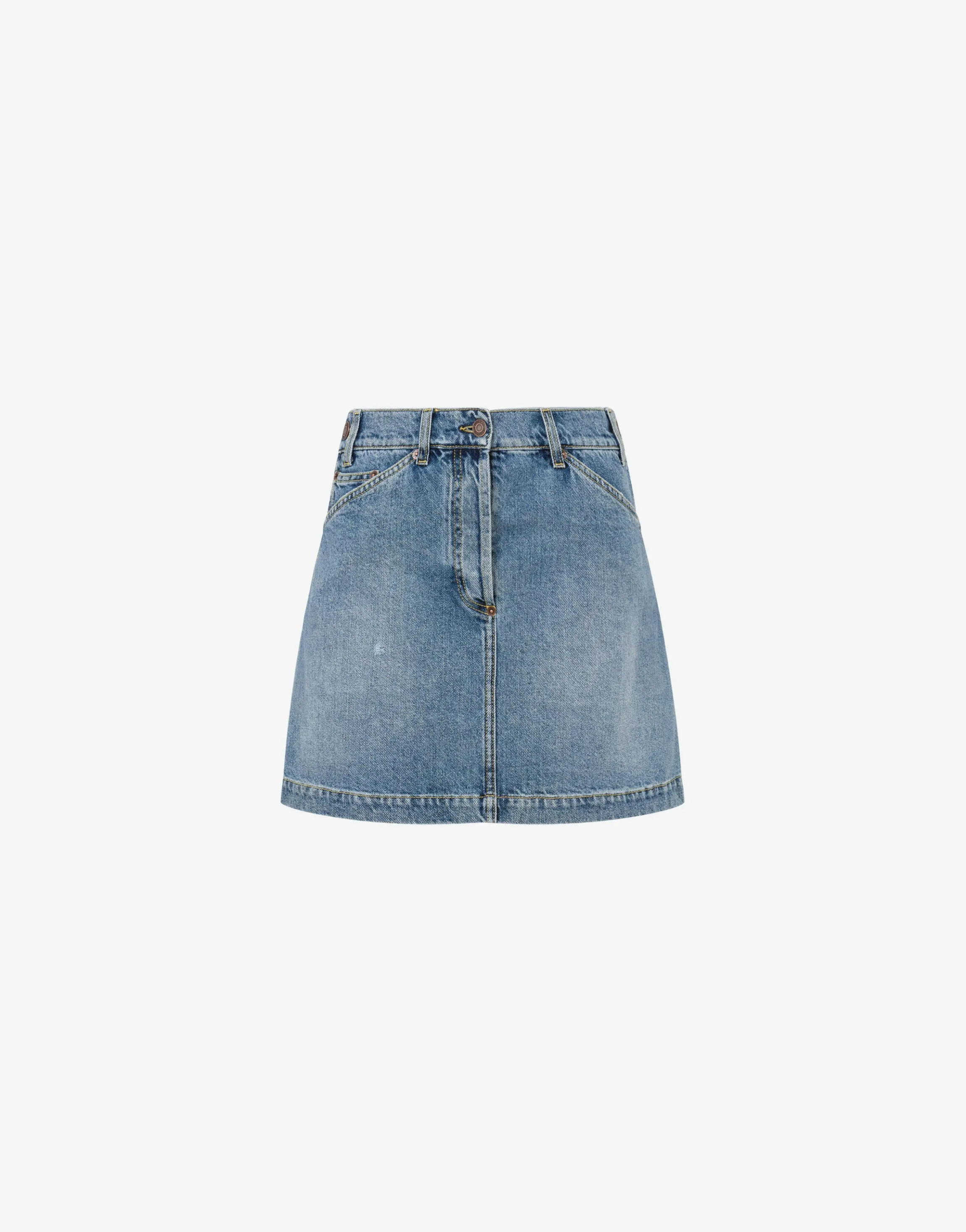 Denim Mini Skirt Laurel Crown Label