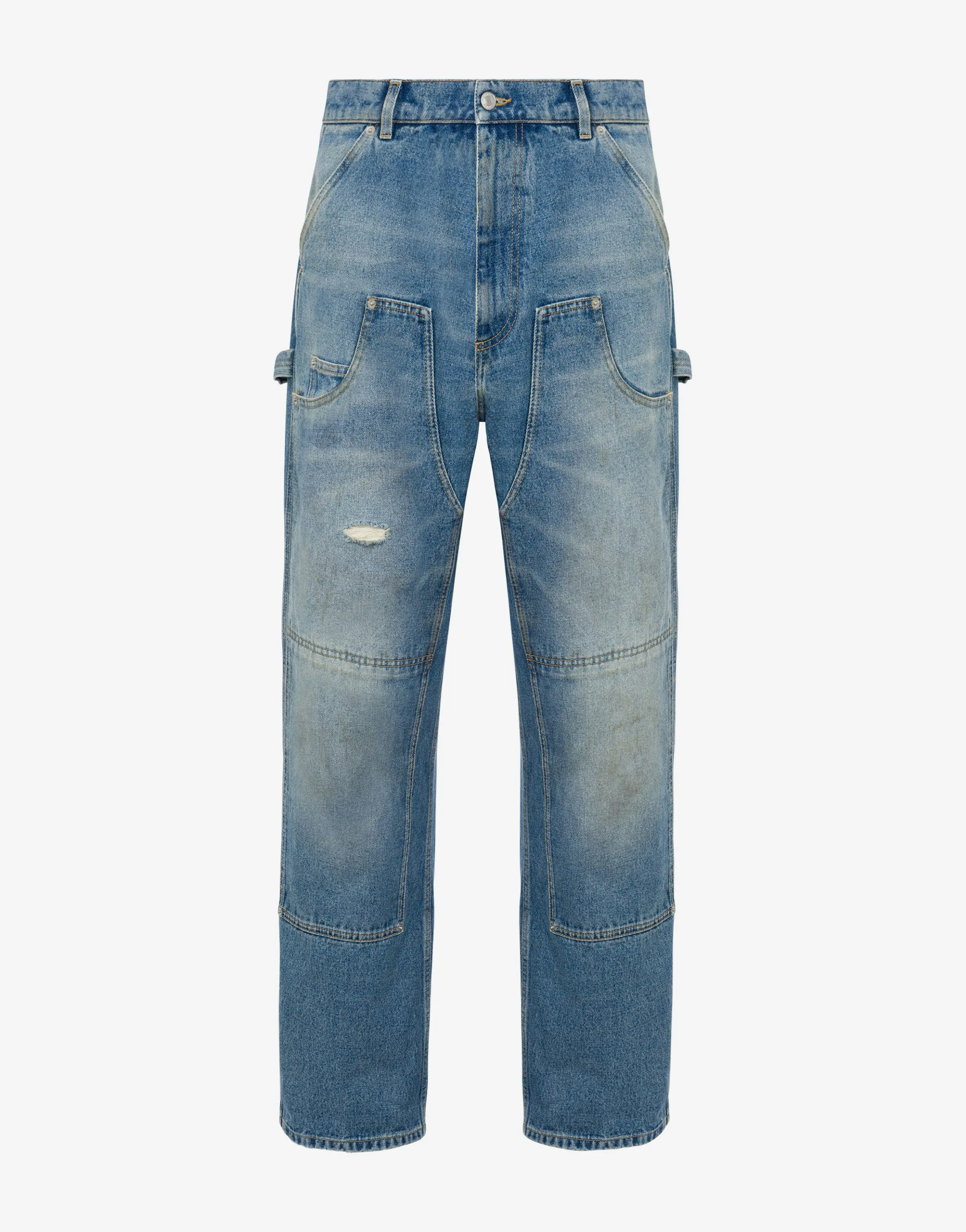 Denim Pants Laurel Crown Logo