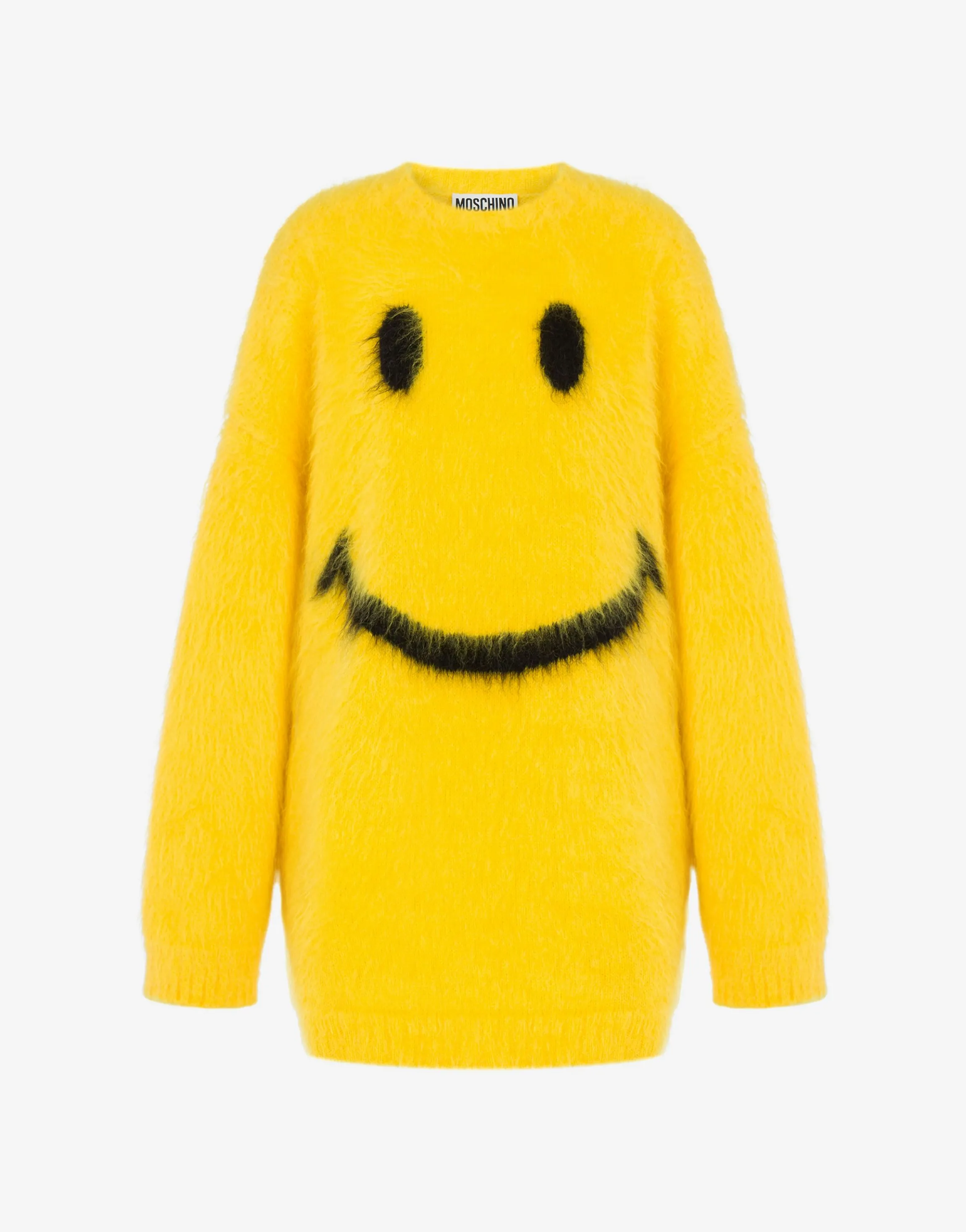 Dress in brushed mohair Smiley