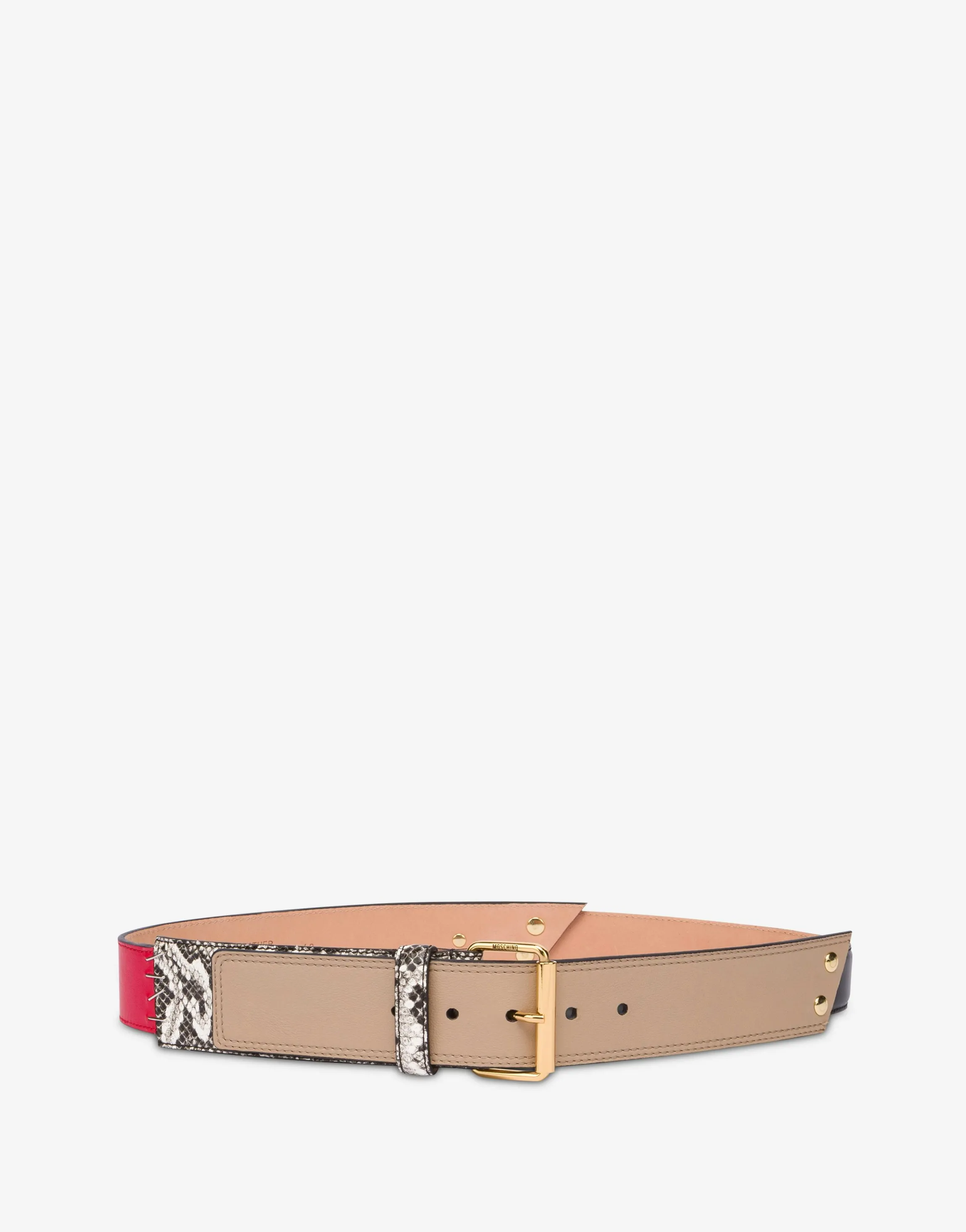 Goat patchwork belt