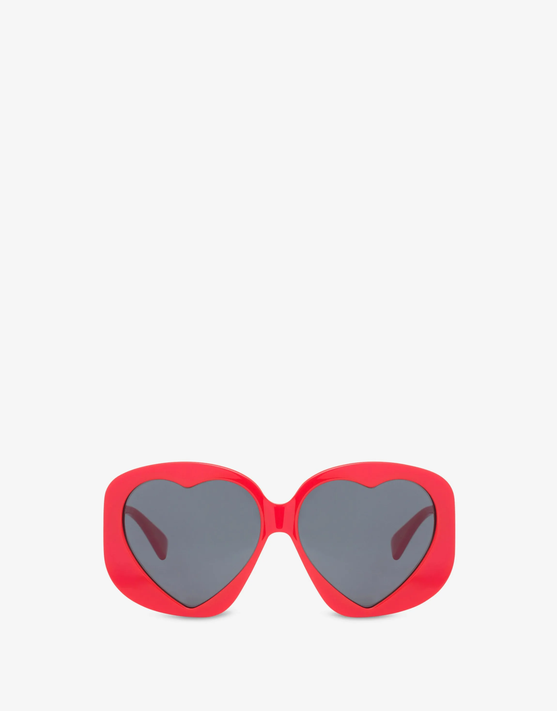 Heart Lenses red sunglasses