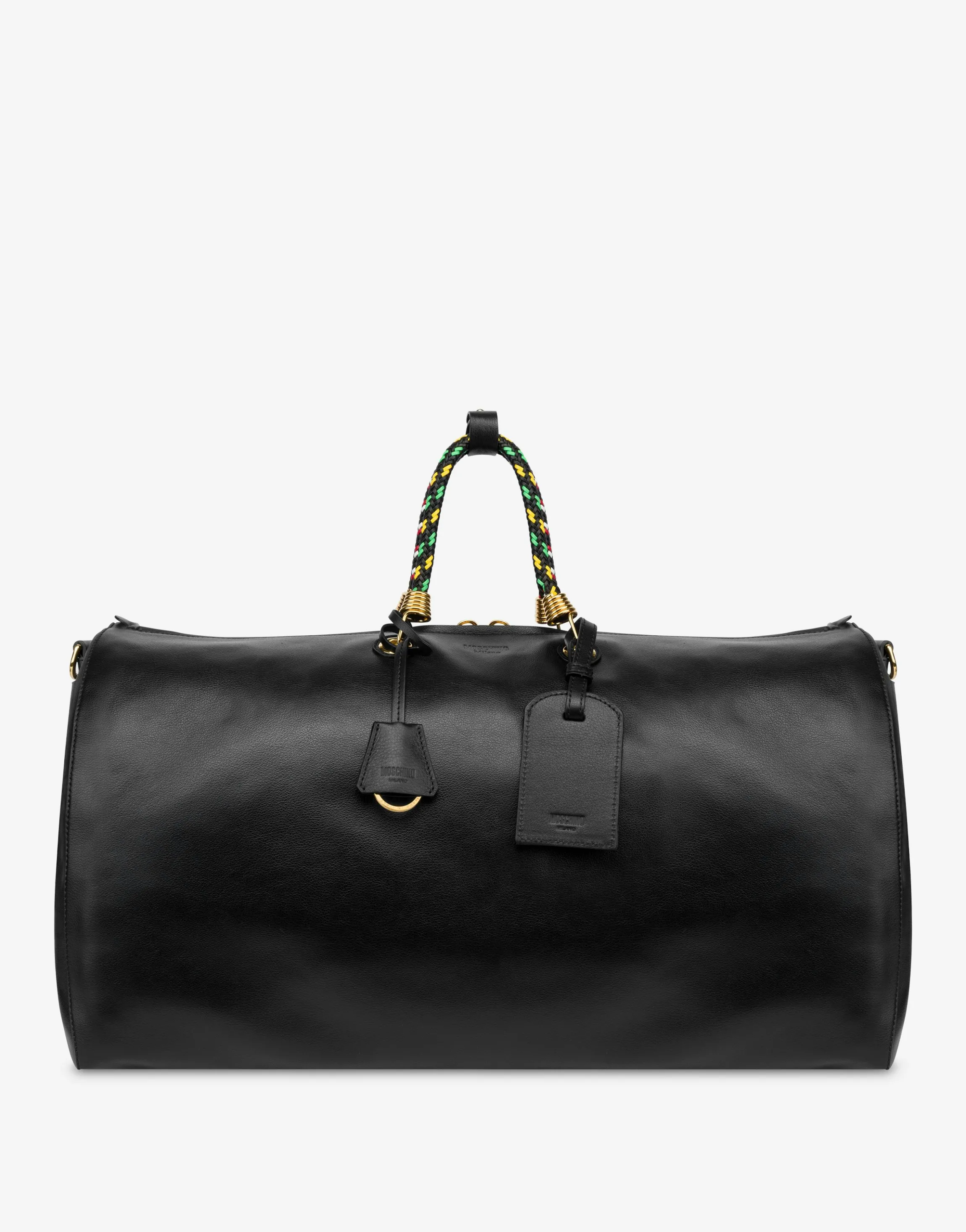 Large Braided Cord Boston Bag