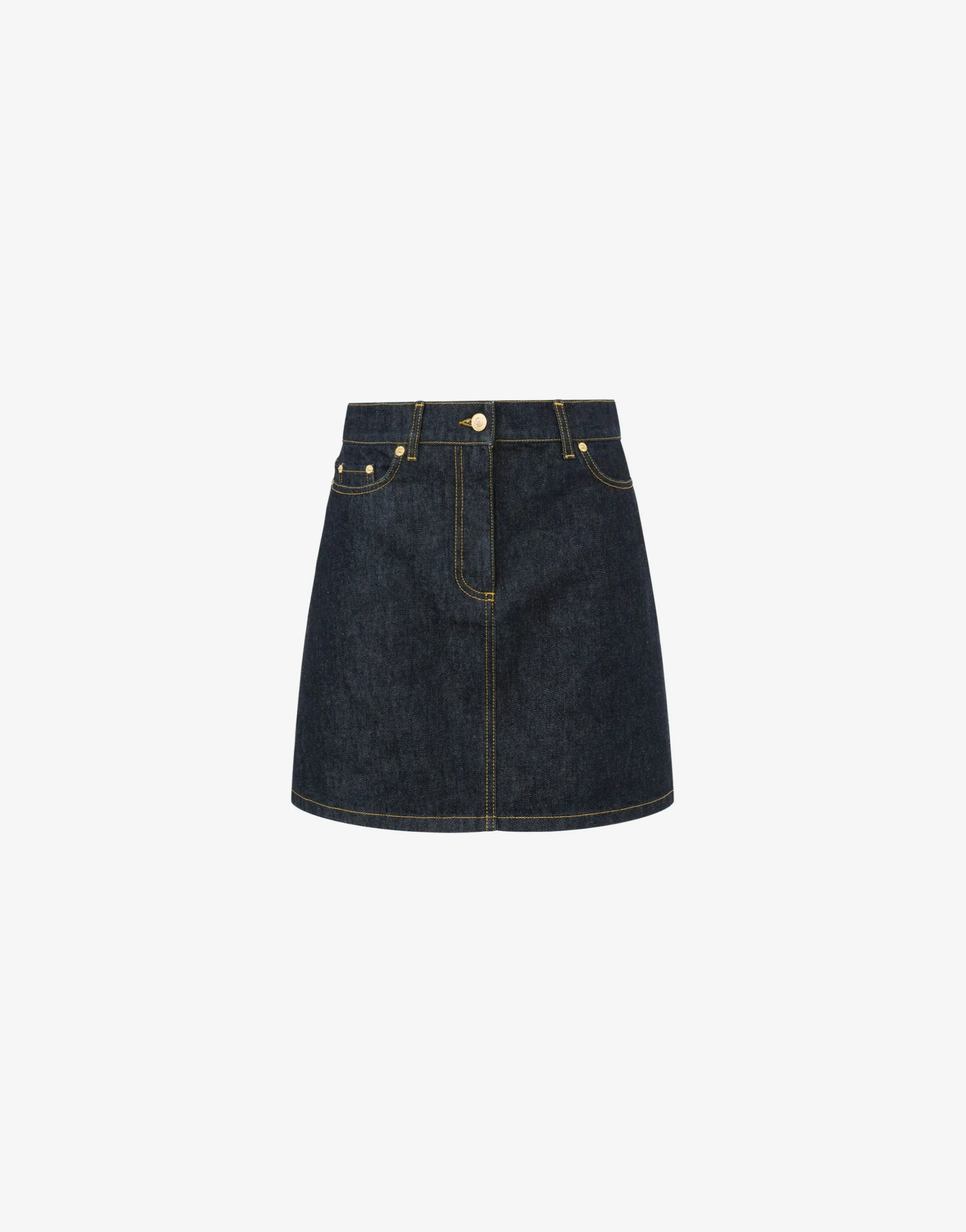 Lunar New Year Denim Miniskirt
