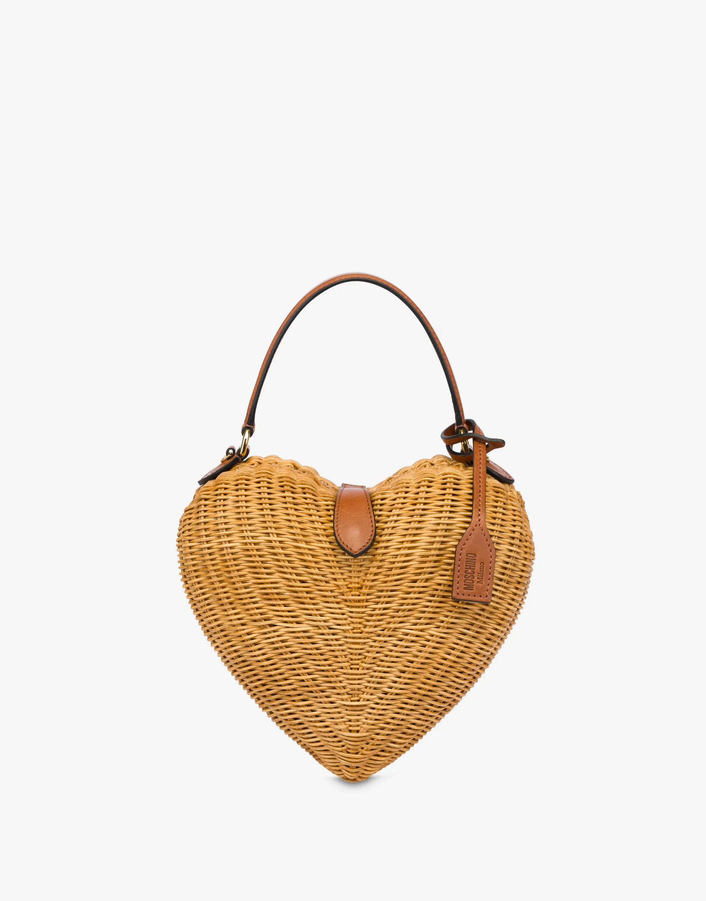 Moschino Love Me Wicker Bag
