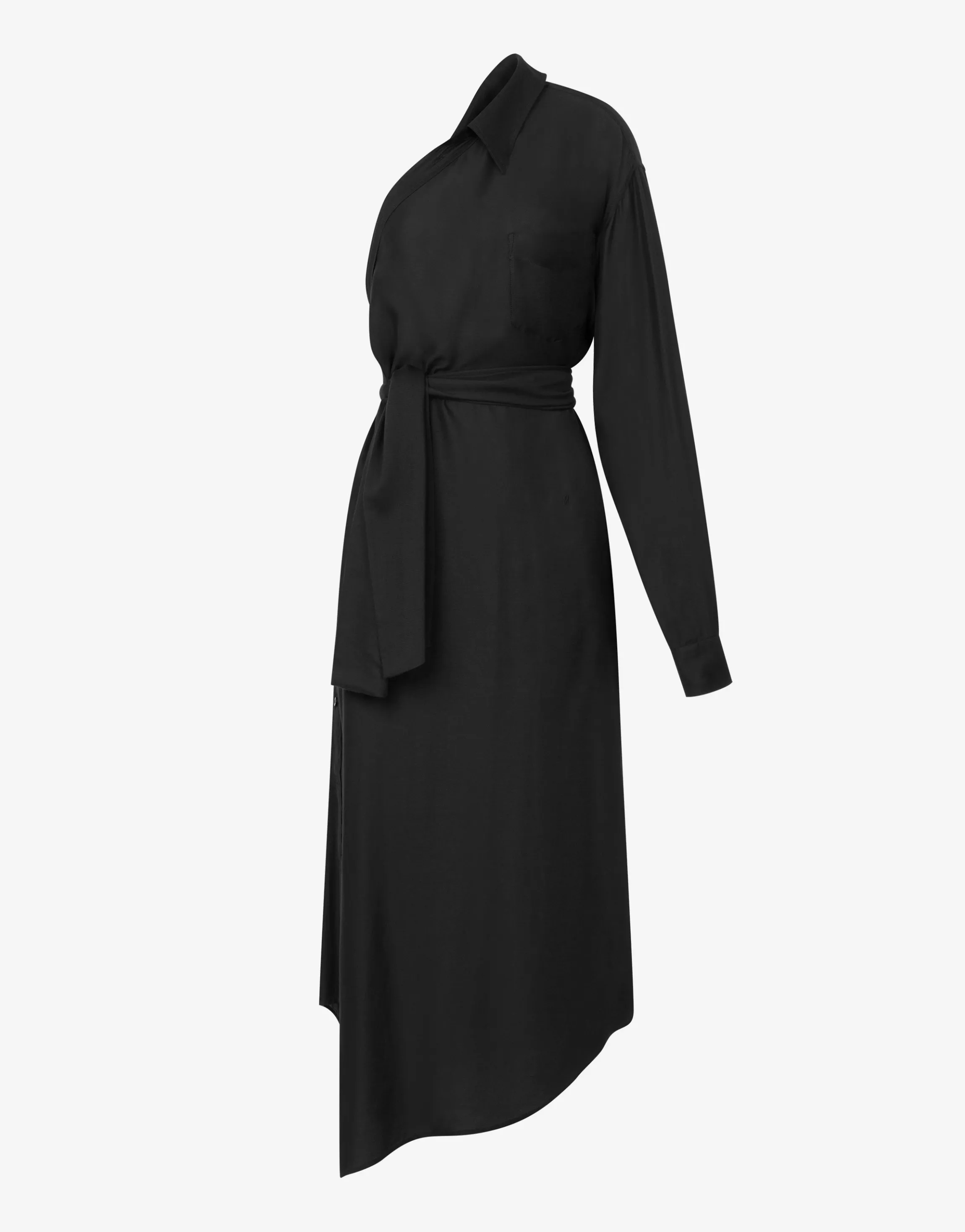 One-Shoulder Dress Tailored Twist