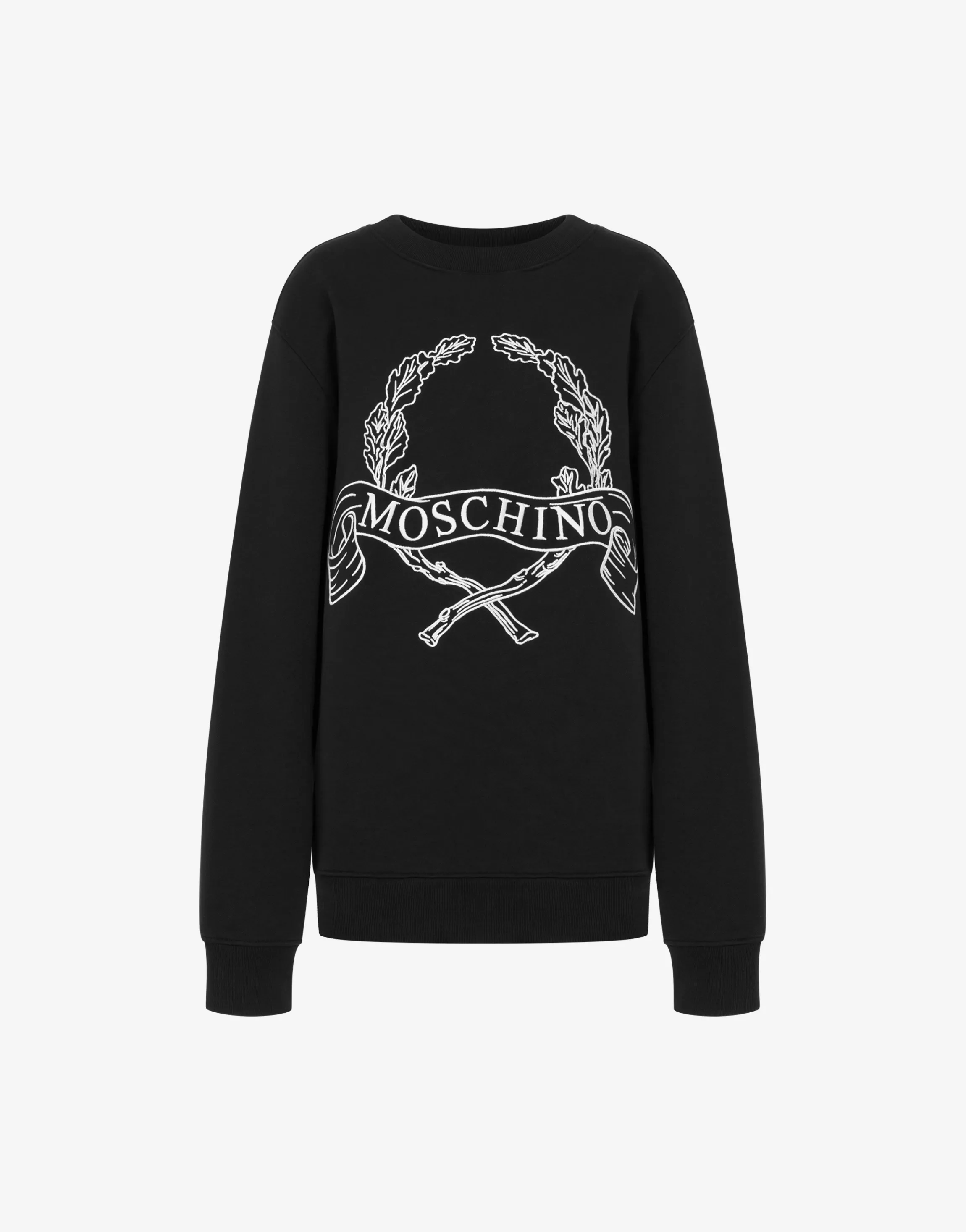 Organic Cotton Hoodie Laurel Crown Logo