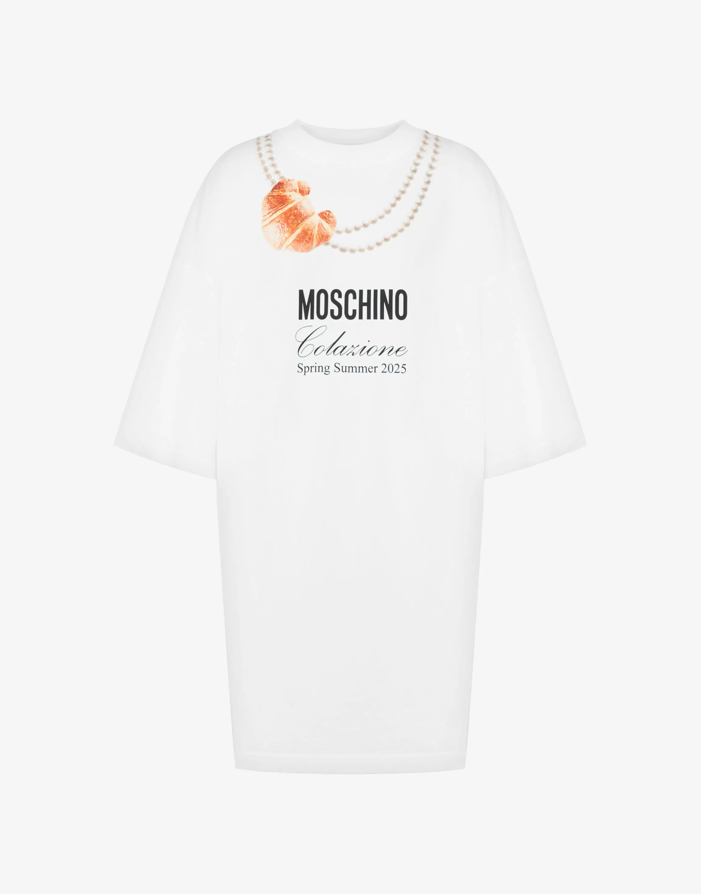 Organic Jersey Dress Moschino Breakfast