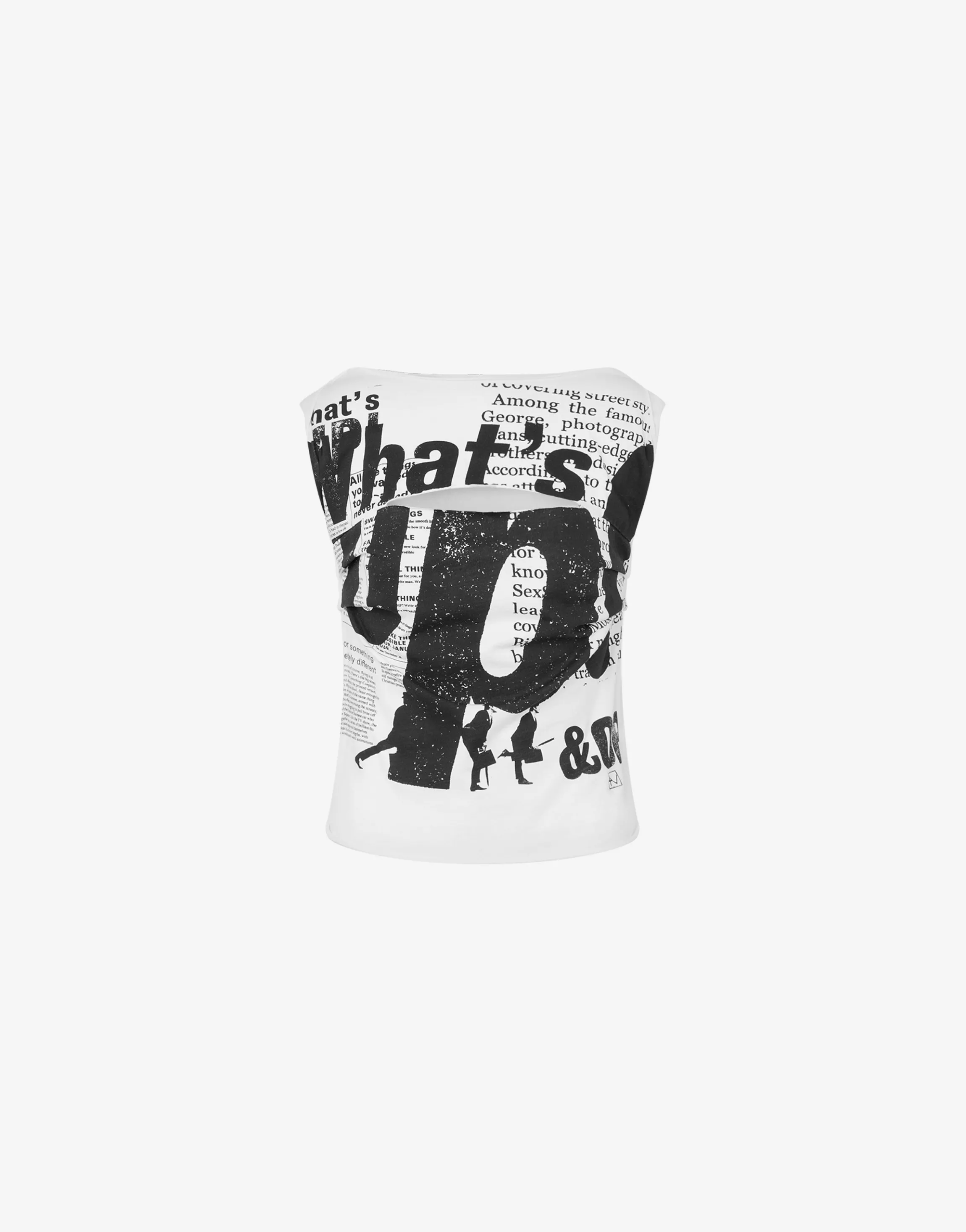 Organic jersey top 'What's Up'