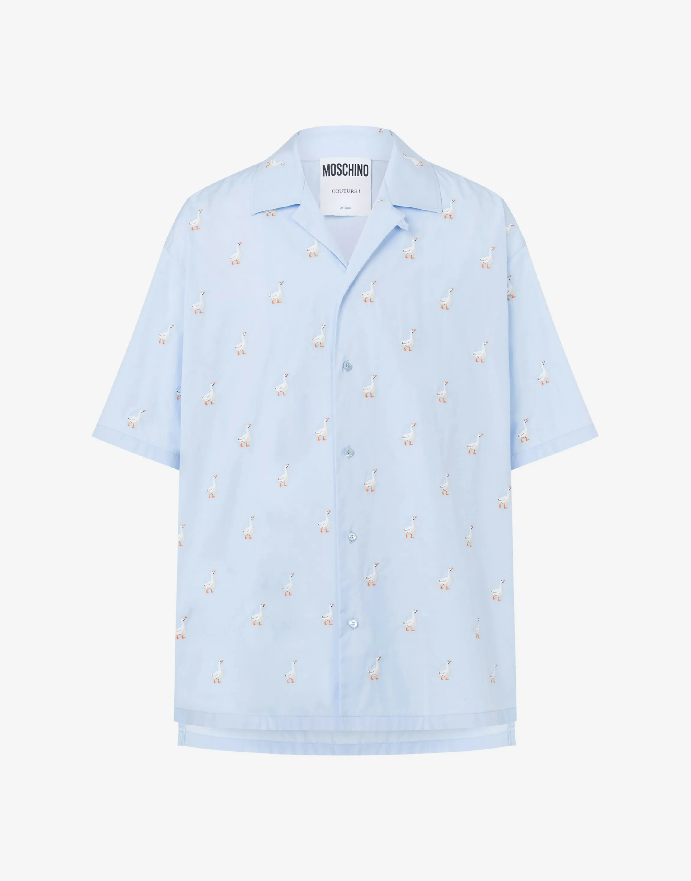 Poplin Shirt Allover Goose