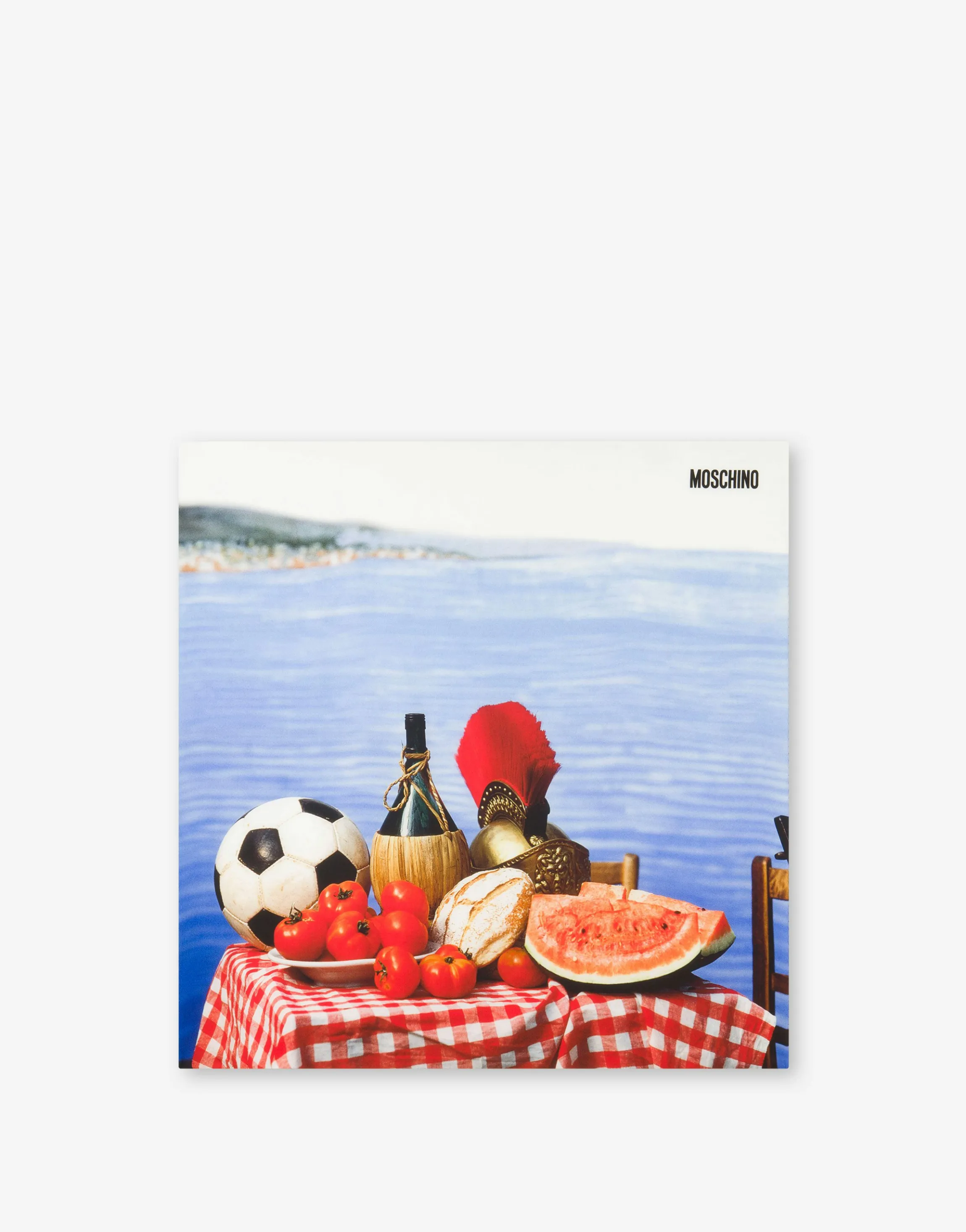 Silk scarf Italian Inspiration Print