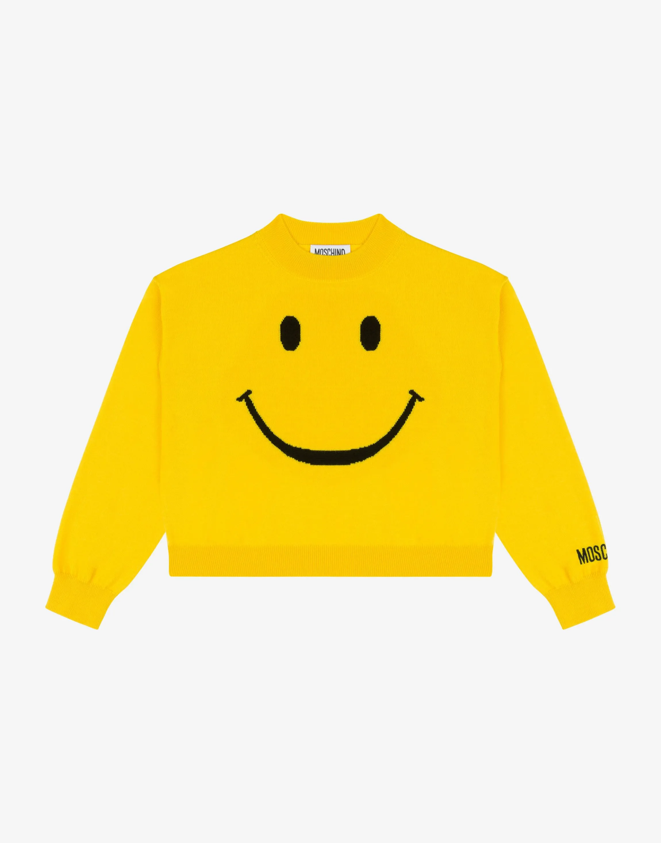 Smiley® Embroidery wool sweater