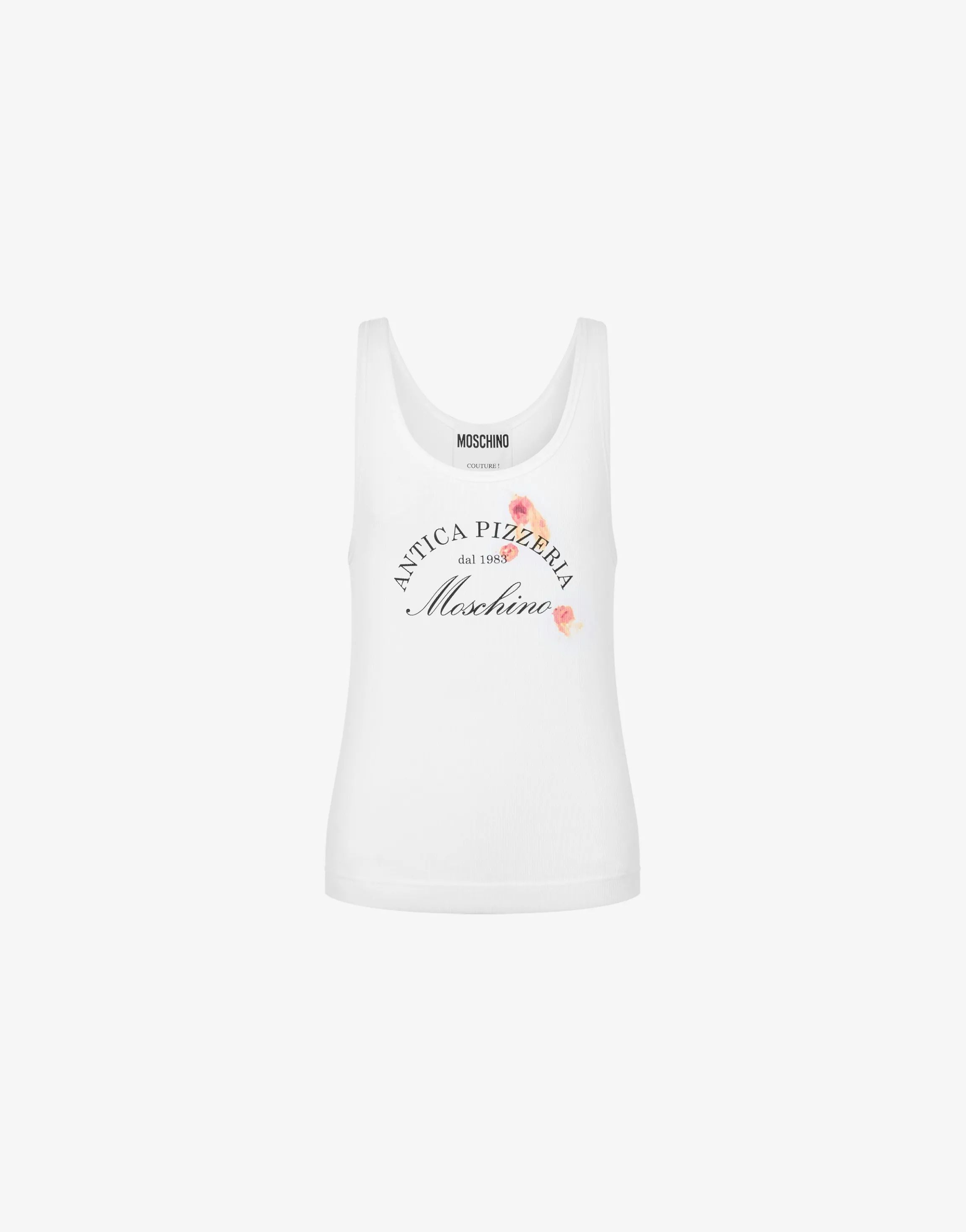 Stretch Cotton Tank Top Antica Pizzeria