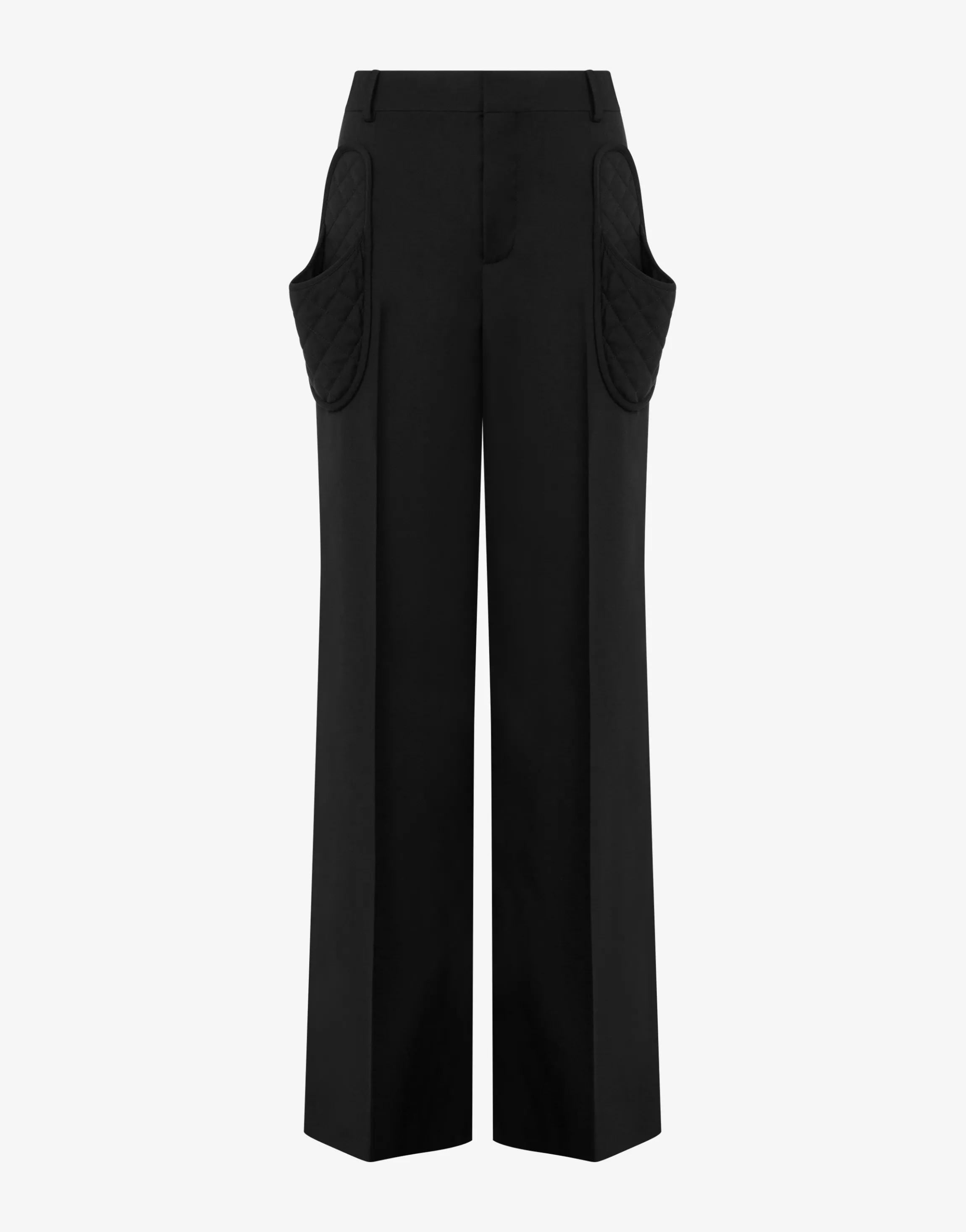 Wool Canvas Trousers Slippers