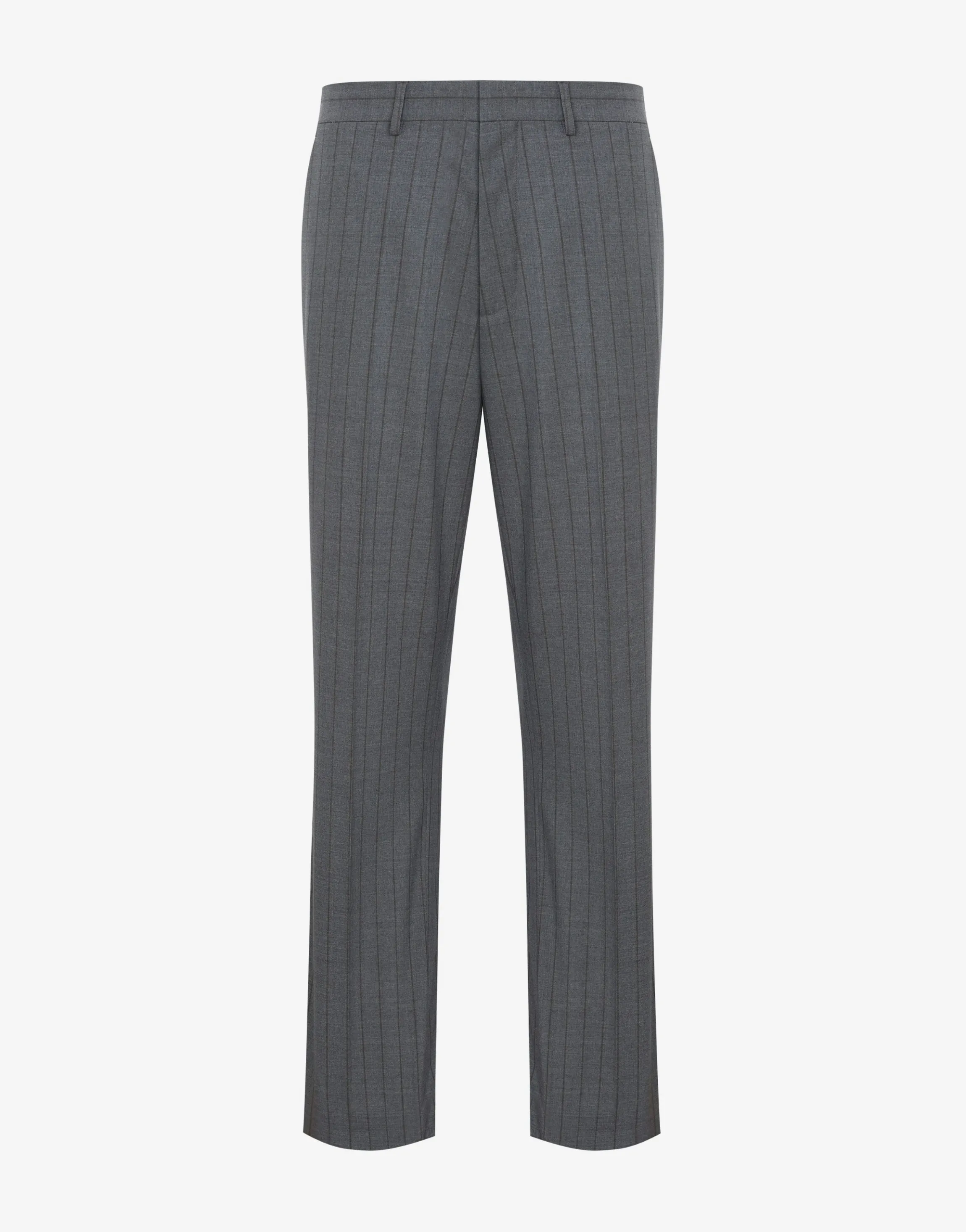 Wool Pinstripe Pants