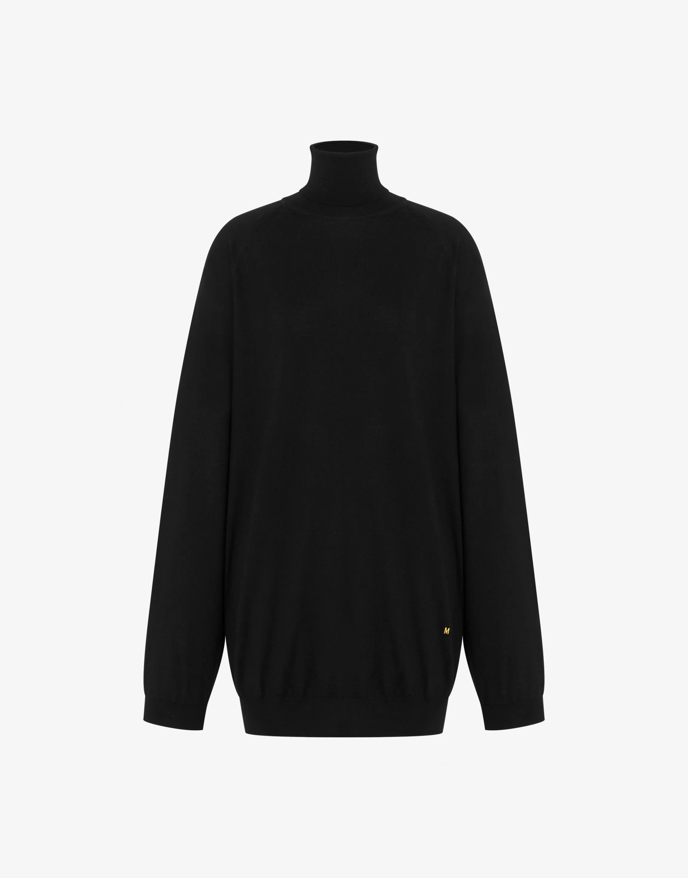 Wool sweater with cut-out Golden M